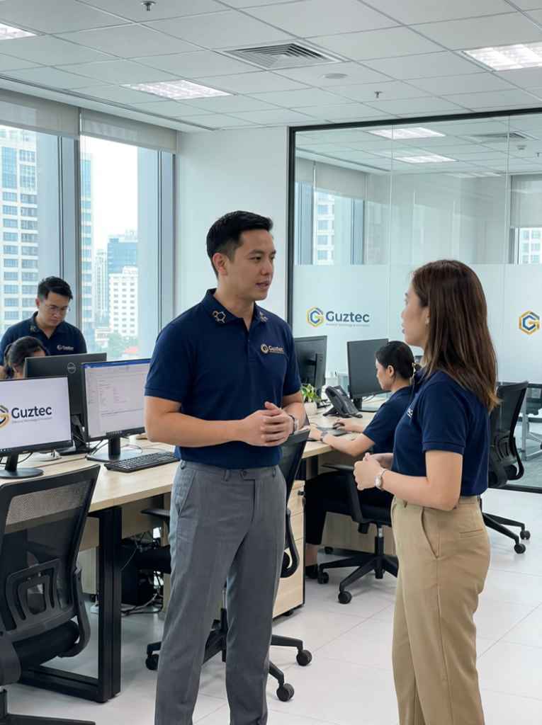 Guztec Professional Team at Modern Office - Chemical Engineers and Scientists