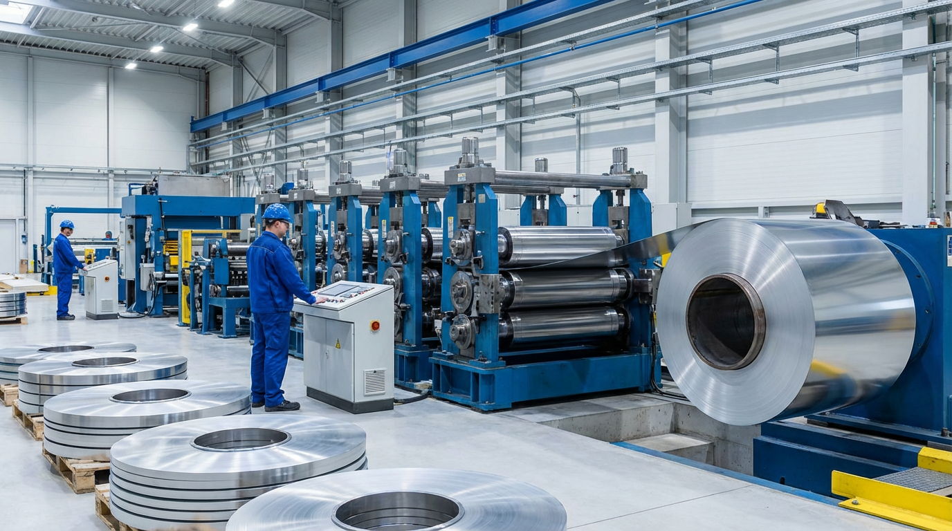 Processo de laminação a frio com tecnologia SDT